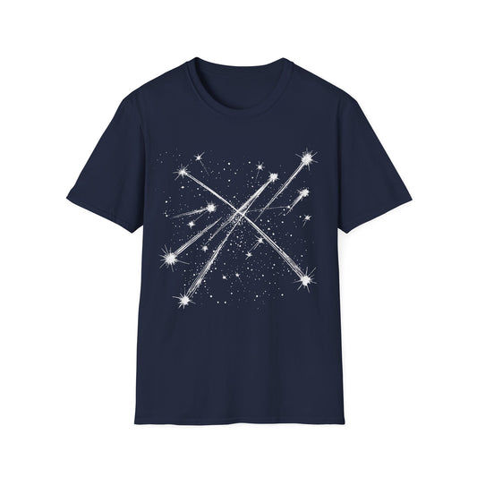 Abstract Shooting Stars Tee